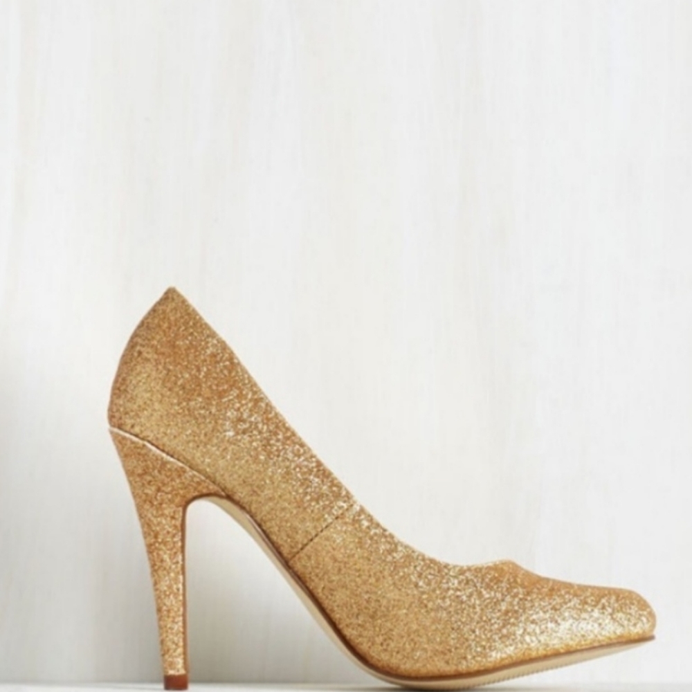 Modcloth sparkle heels shoes